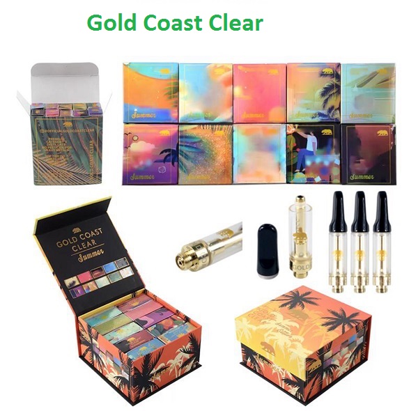 Gold Coast Clear Vape Cartridge