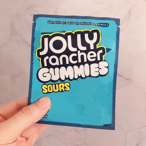 Jolly Rancher mylar bag